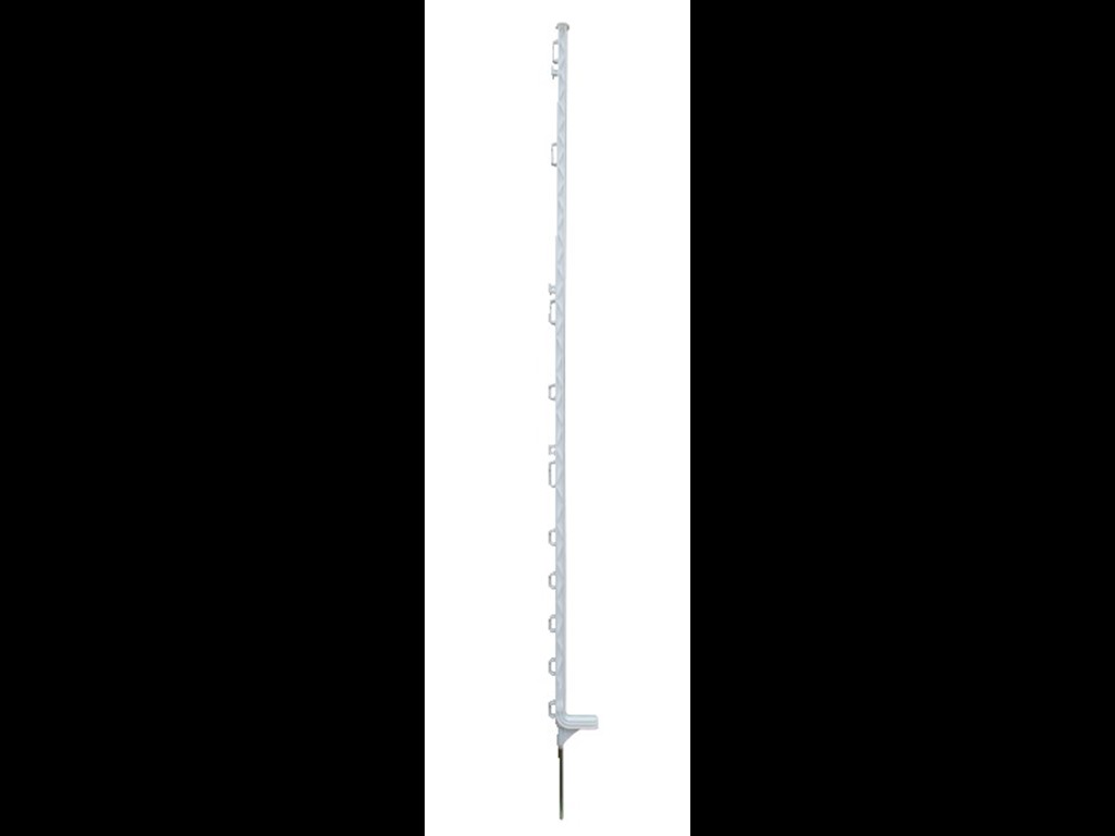 Plastpæl "EXTRA", 150 cm., hvid