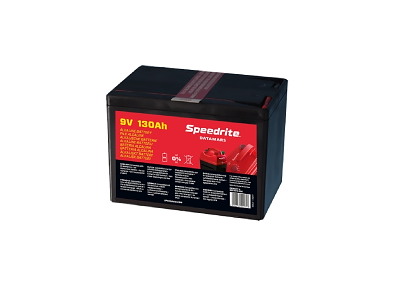 Tørbatteri 9V/130Ah alkalisk Speedrite til elhegn