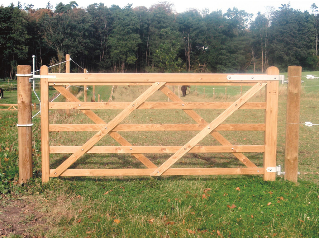 Fanø låge 240 cm. Trykimprægneret