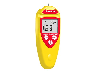 Speedrite fjernbetjening med fejlfinder – til elhegn 12/230V