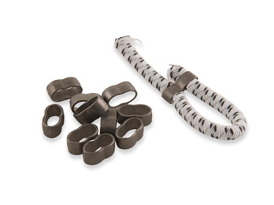 Trådsamler rustfri 8 mm til reb og elastikreb