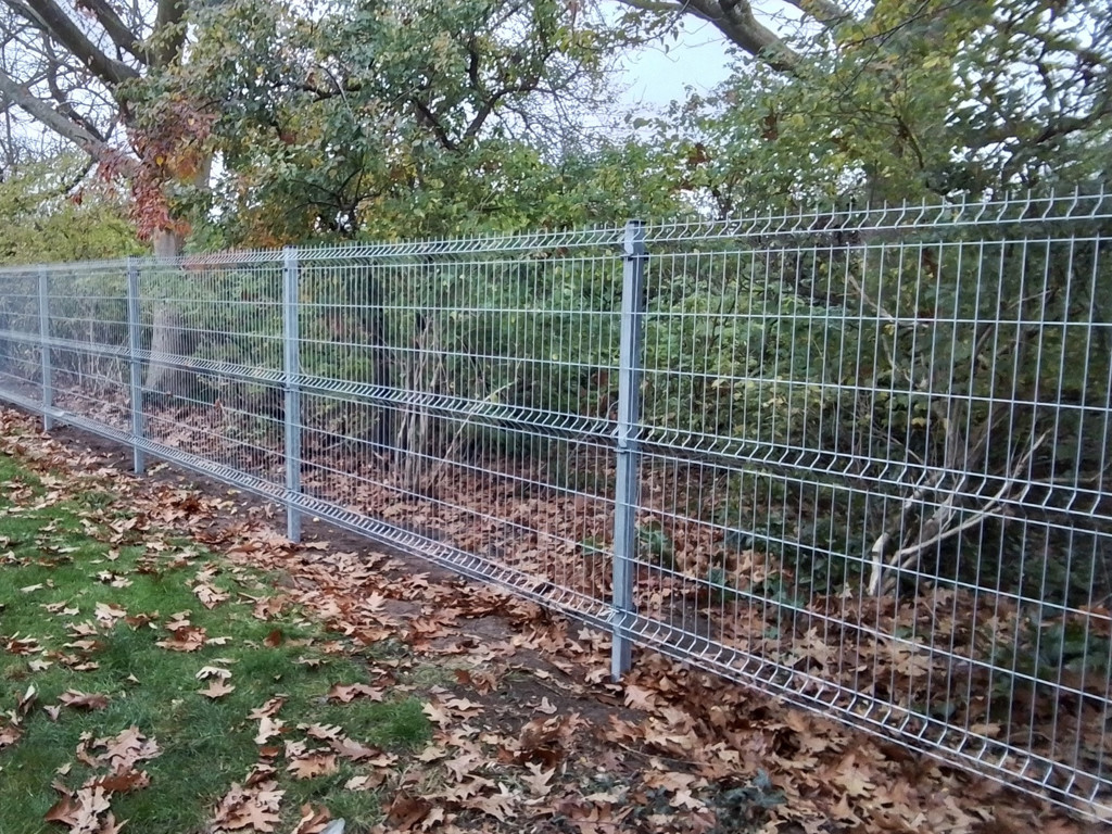 Panelhegn 3D – 4 mm, galvaniseret, 153 cm