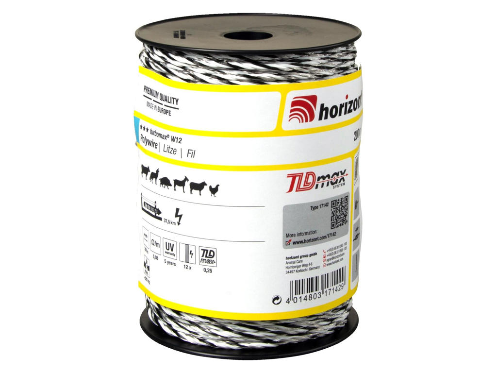 Polytråd "TURBOMAX W 12", 200 m