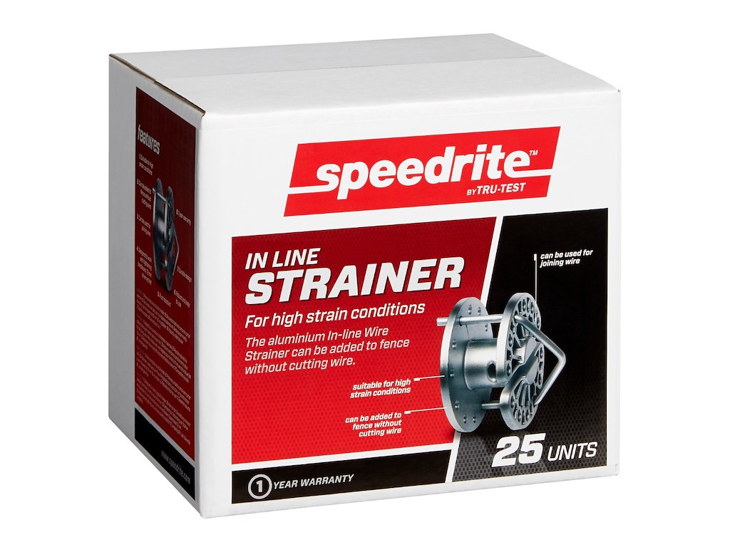 Trådstrammer – rund model IN LINE, kasse med 25 stk