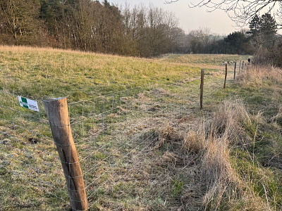 X-net 90 cm med 8 tråde og 15 cm afstand, 100 meters rulle