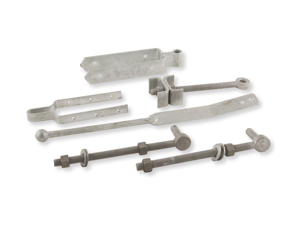 Beslagsæt til lille trælåge – 120 cm