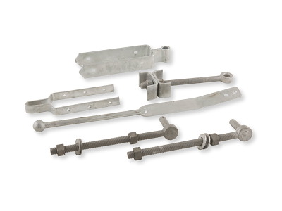 Beslagsæt til lille trælåge – 120 cm