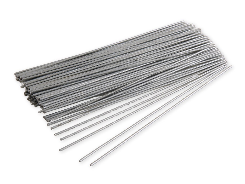 Trådclips til bat – lige model, 100 stk.