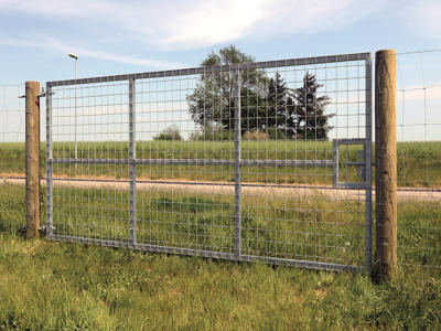 Lågeramme med gitter