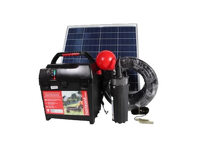 Solar vandpumpe med 60W solpanel – komplet pumpe­sæt