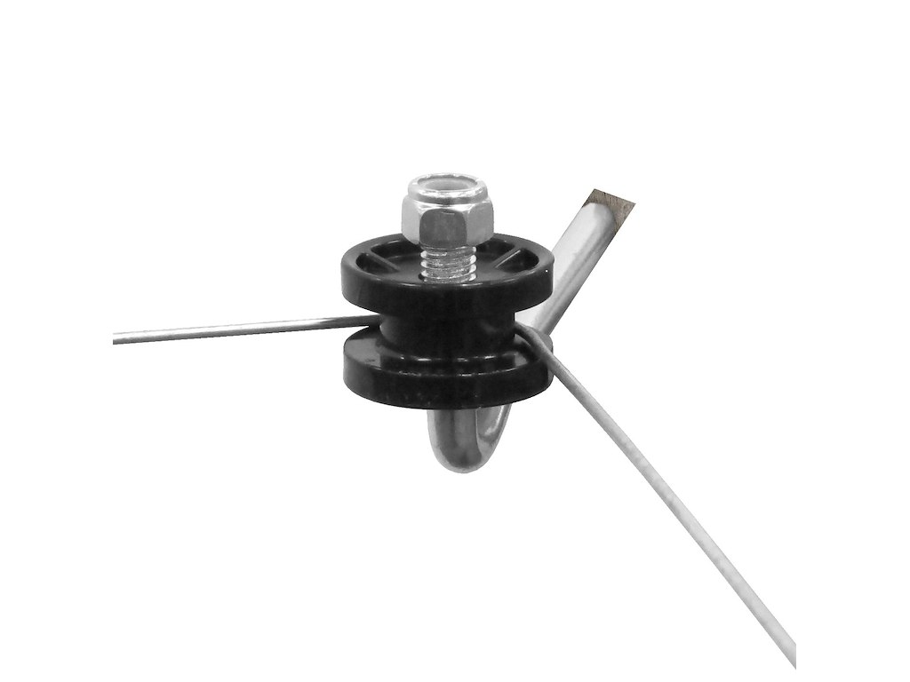 Rulleisolator 7 mm – 5 stk