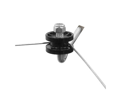 Rulleisolator 7 mm – 5 stk