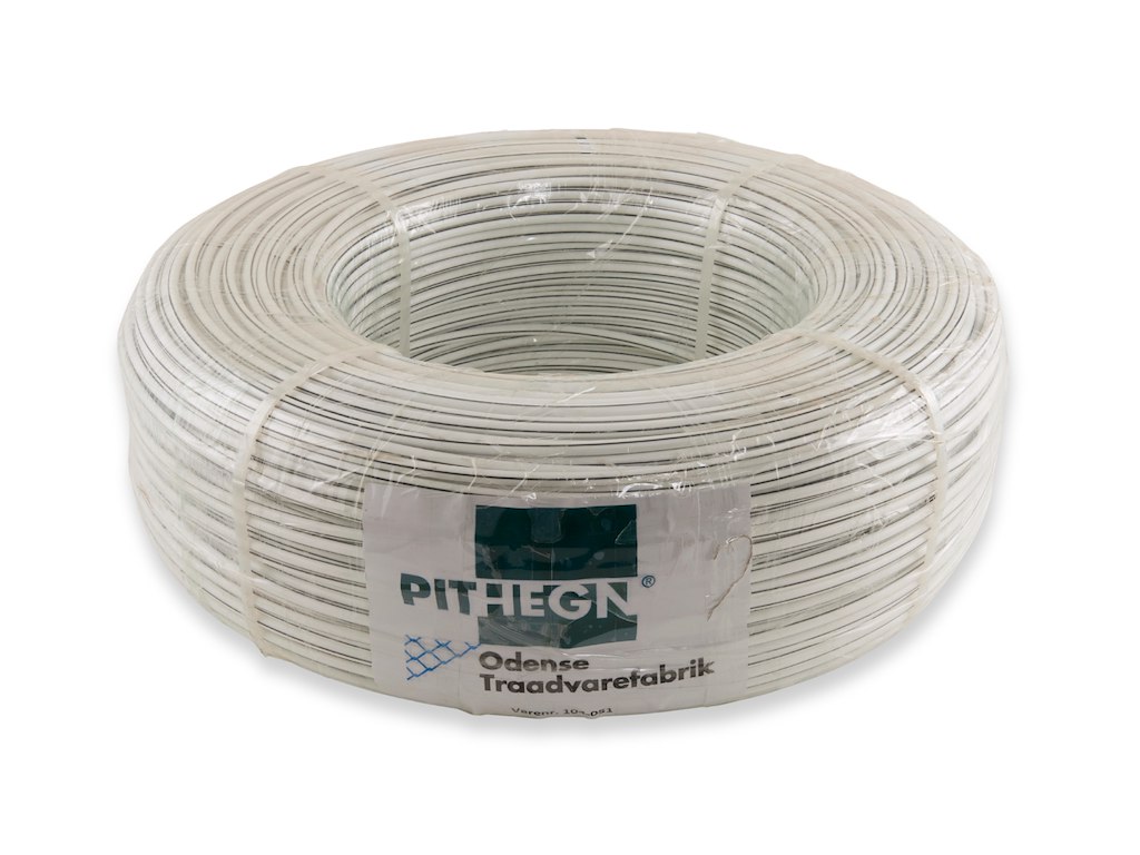 Guldfakse hegnstråd – 400 mtr hvid