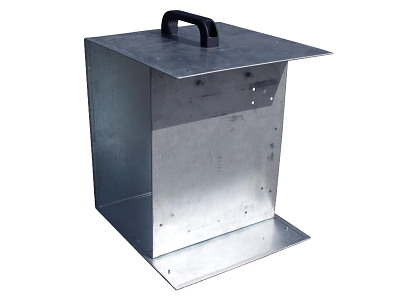 Beskyttelsesboks i aluminium – med bærehåndtag