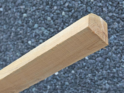 Robinie FSC, kløvet 24-30 cm2, 200 cm