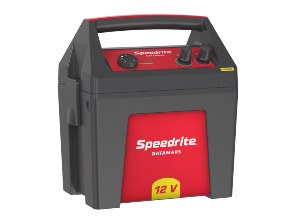 Elhegn Speedrite CB2000 – 12V elhegnsapparat, 2,6 joule - uden solceller og batteri
