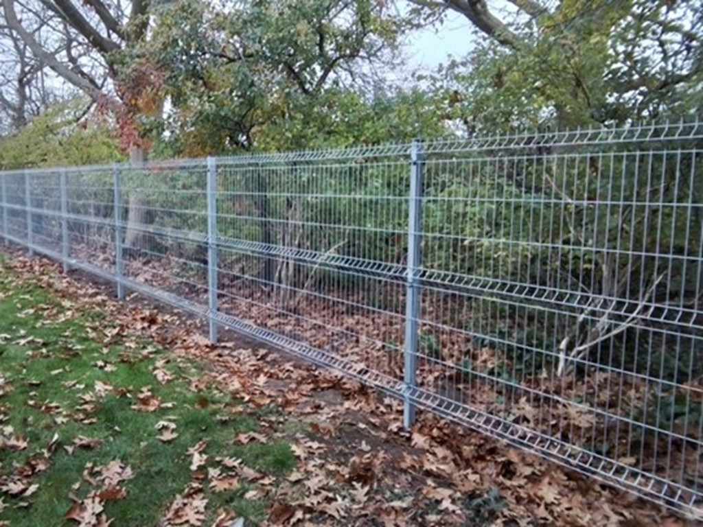 Panelhegn 3D – 4 mm, galvaniseret, 173 cm
