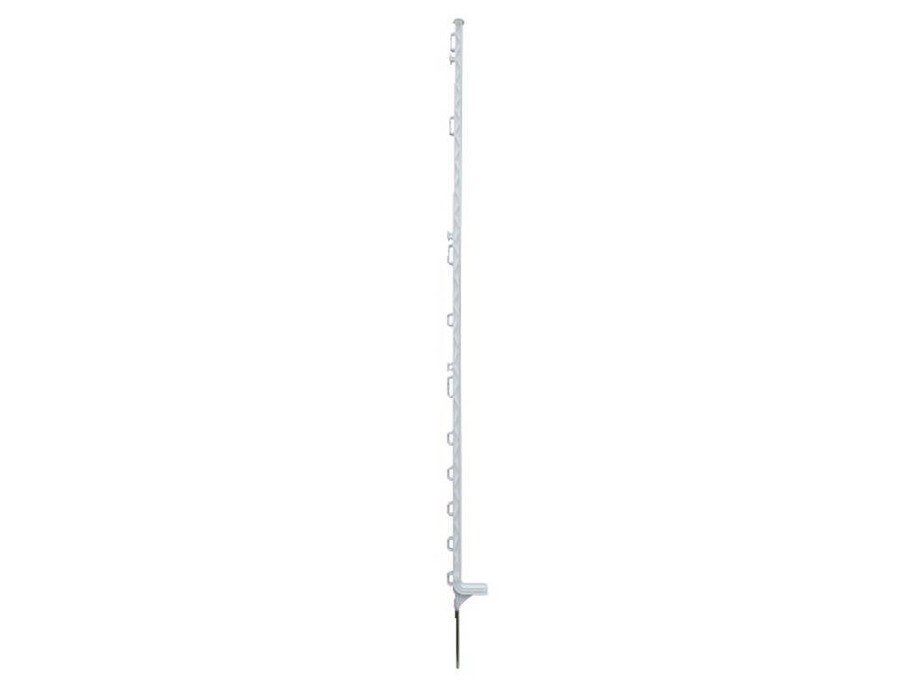 Plastpæl "EXTRA", 150 cm., hvid
